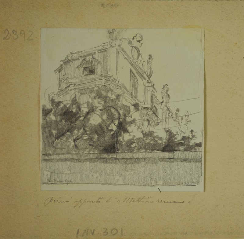 1913 - Mattino romano (studio)